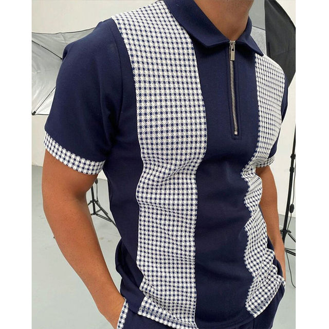 Miniatura: Coldker Men's Polo Shirt 2021 Men Solid Polo Shirts