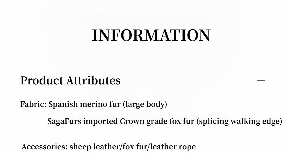Miniatura: "Florence" Imported Merino Wool Sheepskin Patchwork Fox Fur Collar Winter