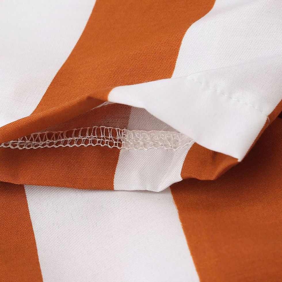 Miniatura: Casual Multicolor Striped Lapel Shirts Short-Sleeve Top Blouse Men Shirt Summer