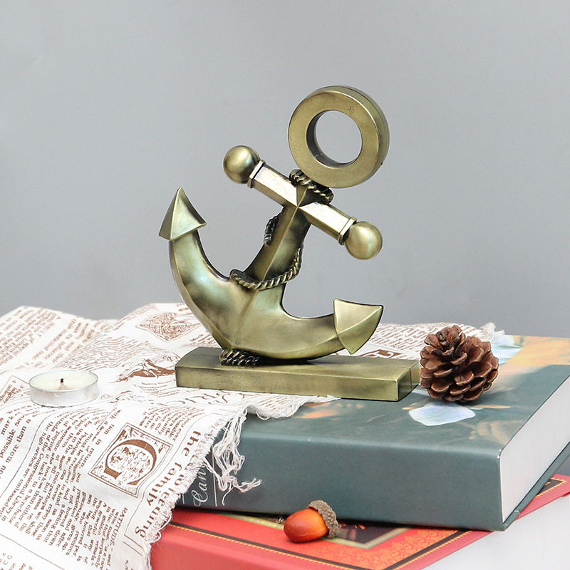 Miniatura: Mediterranean Style Home Pieces Making Nautical Crafts Souvenir Metal Anchor