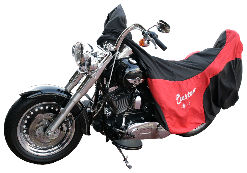 Miniatura: Capa Para Cobrir Moto De Microfibra Custom