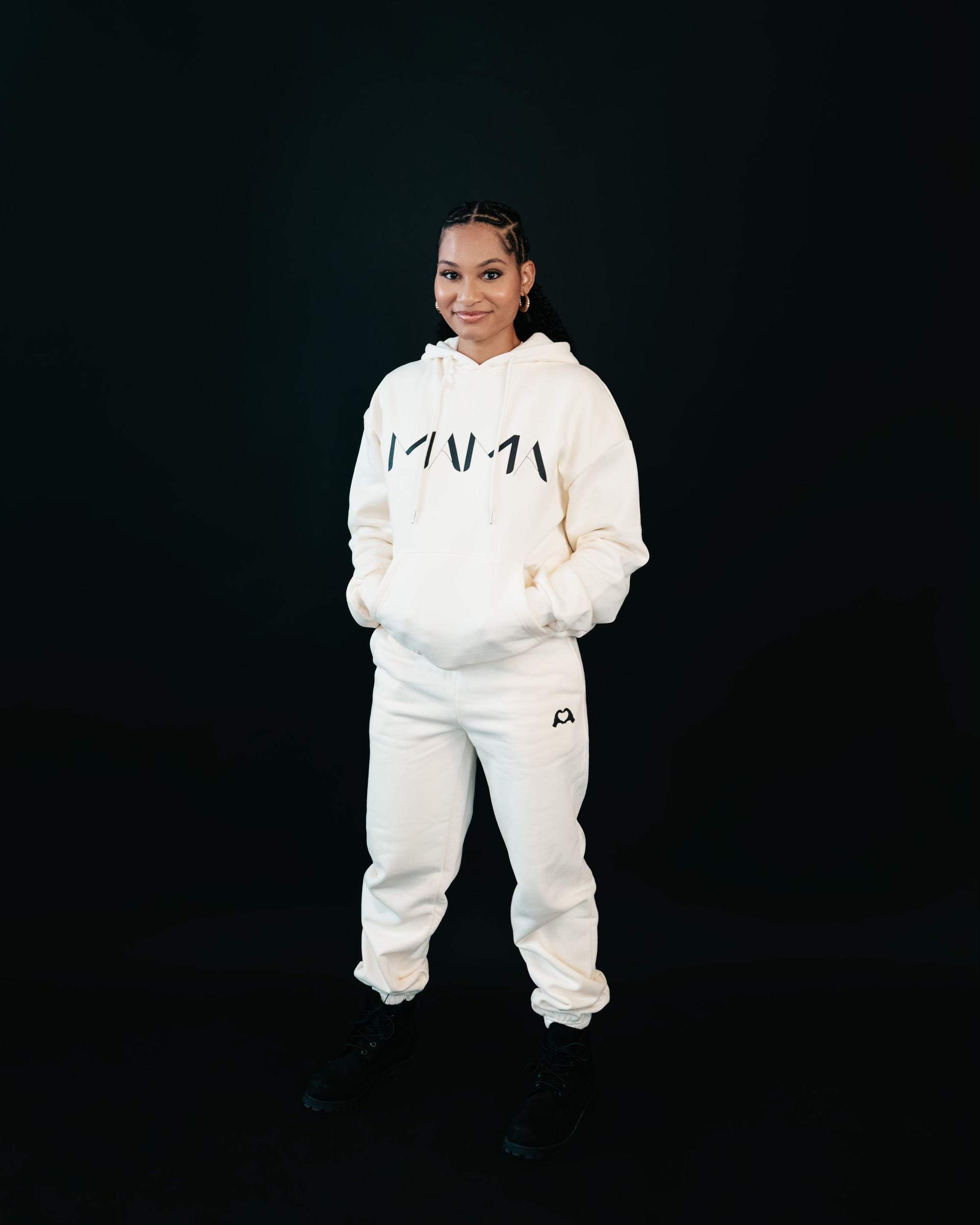 MAMA Sweatsuit - Cream