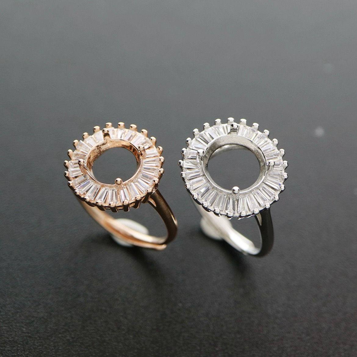 Extra Large Round Halo Ring