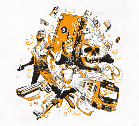 Escape room, Budapest escape room, Illustration, Márton Szőke-Kiss, freelancer, illustrator, graphic, advertising graphics, logo, logo design, Budapest, Békéscsaba