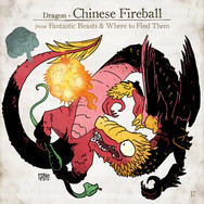 Chinese Fireball, Legendás állatok, összes legendás állat. fantastic beasts, all fantastic beasts, harry potter, j k rowling, Illusztráció, Szőke-Kiss Márton, szabadúszó, illusztrátor, grafikus, reklámgrafika, logó, logótervezés, Budapest, Békéscsaba