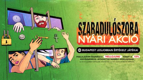 Szabadulószoba, Budapest escape room, Illusztráció, Szőke-Kiss Márton, szabadúszó, illusztrátor, grafikus, reklámgrafika, logó, logótervezés, Budapest, Békéscsaba
