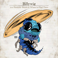 Billywig, Legendás állatok, összes legendás állat. fantastic beasts, all fantastic beasts, harry potter, j k rowling, Illusztráció, Szőke-Kiss Márton, szabadúszó, illusztrátor, grafikus, reklámgrafika, logó, logótervezés, Budapest, Békéscsaba