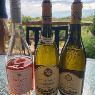 Wine Bottles from V Sattui Winery