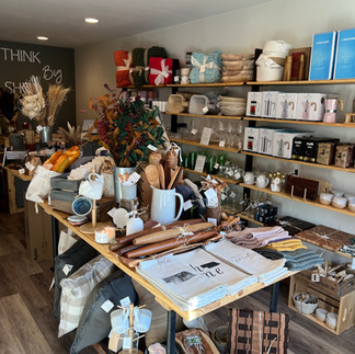 Rustic Riverside Inside display
