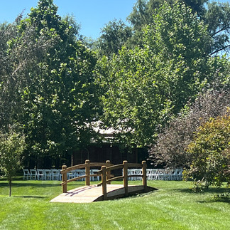 Harvest Moon Farm green grass and bridge