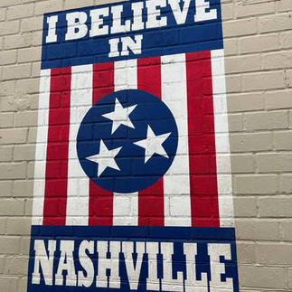 Nashville I believe in Nashville