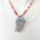 Thumbnail: Handmade Silver Blue Lace Agate Necklace 