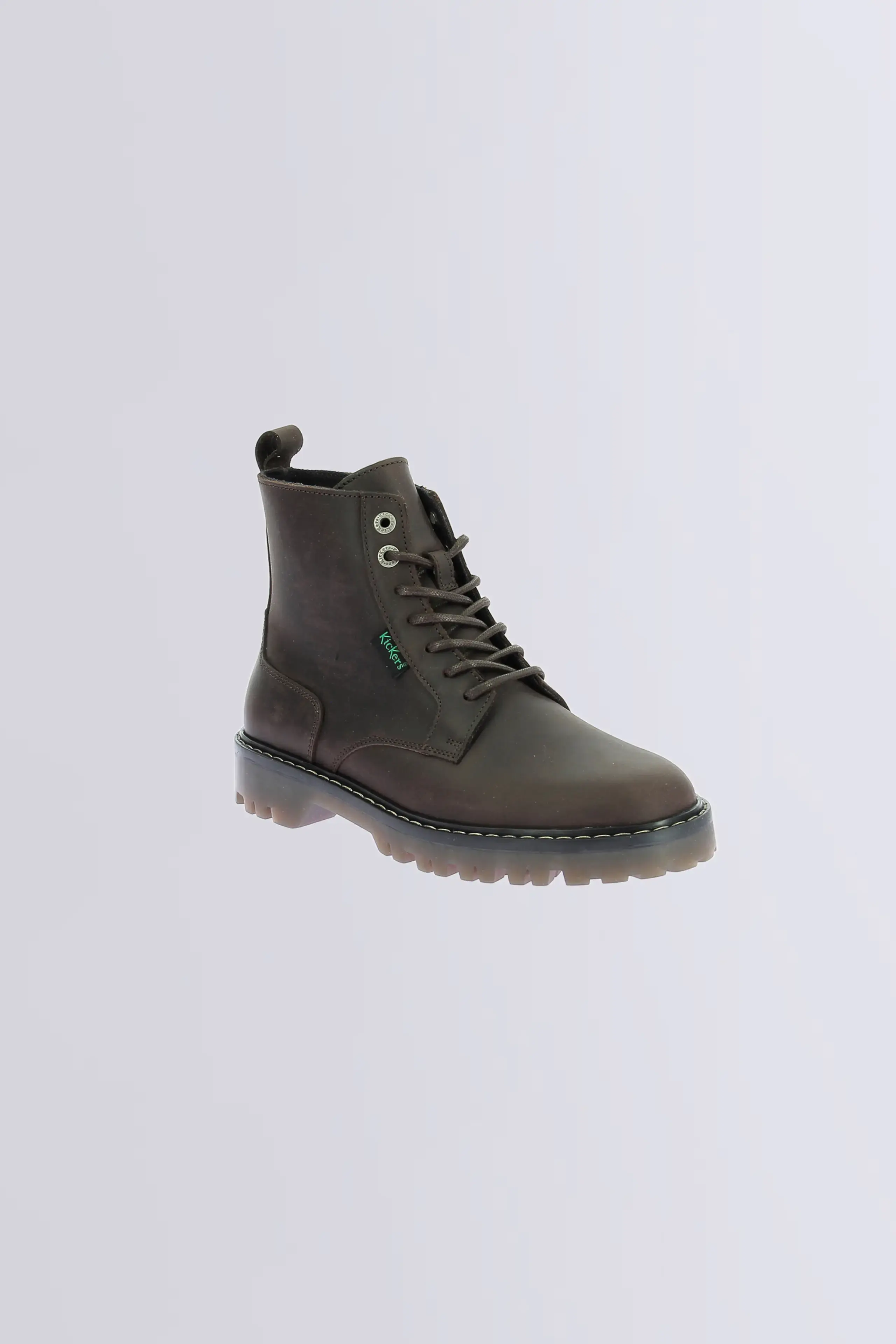 KICKERS KICK DECKLOCK MARRON FONCE