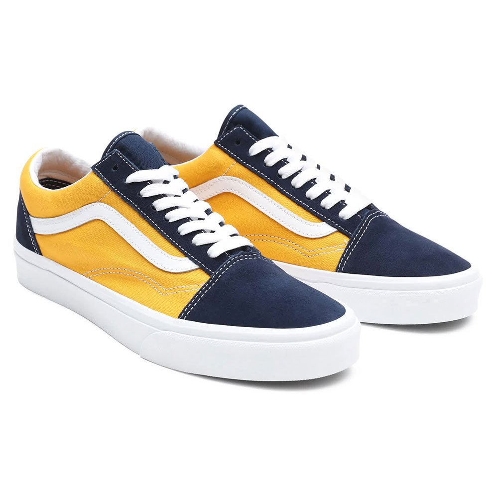 vans bleu jaune