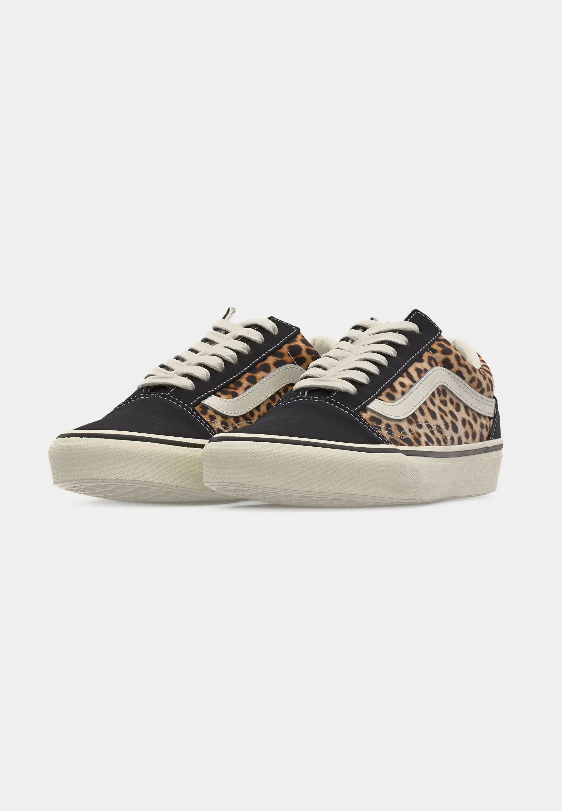 VANS UA OLD SKOOL NOIR/LEOPARD