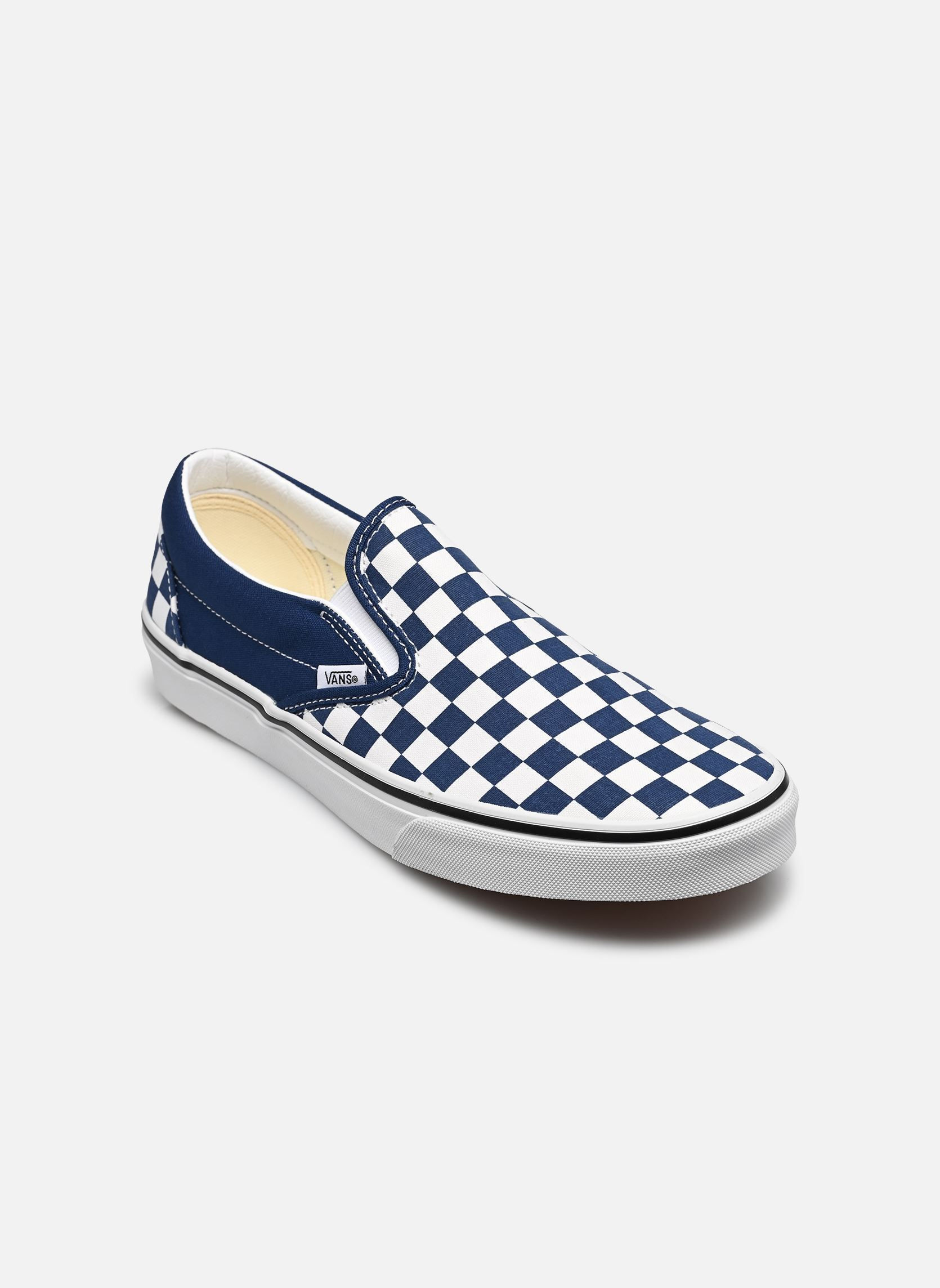 VANS CLASSIC SLIPON BLEU/BLANC