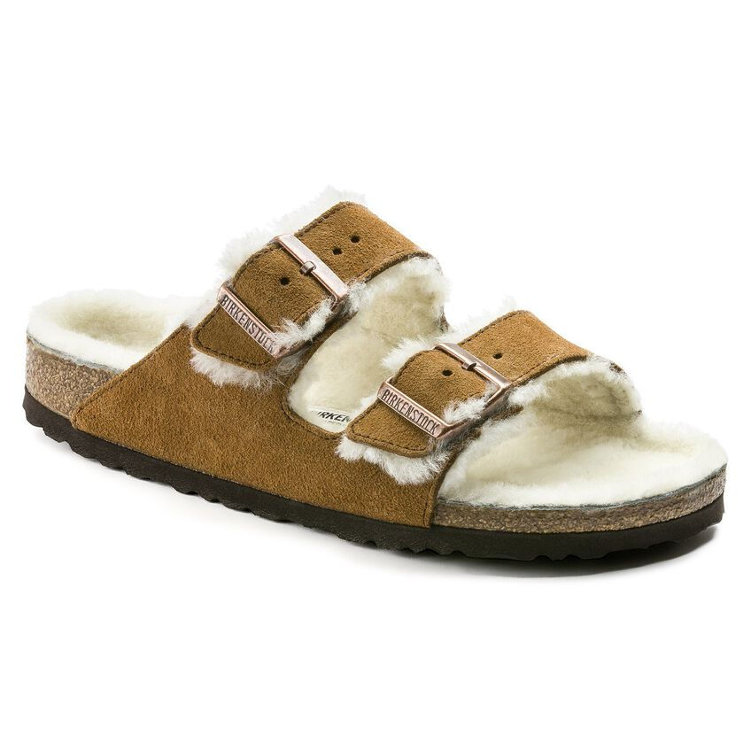 Miniature : BIRKENSTOCK ARIZONA FOURRE CAMEL