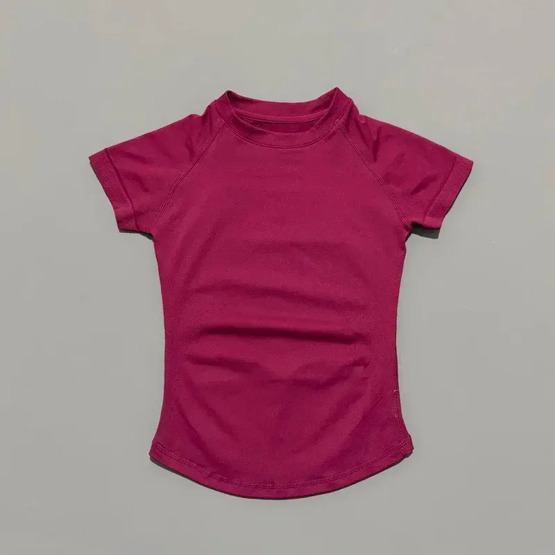 Thumbnail: HISTELLO Sport Short Sleeve Top Seamless Yoga Leotard Clothing Women Running