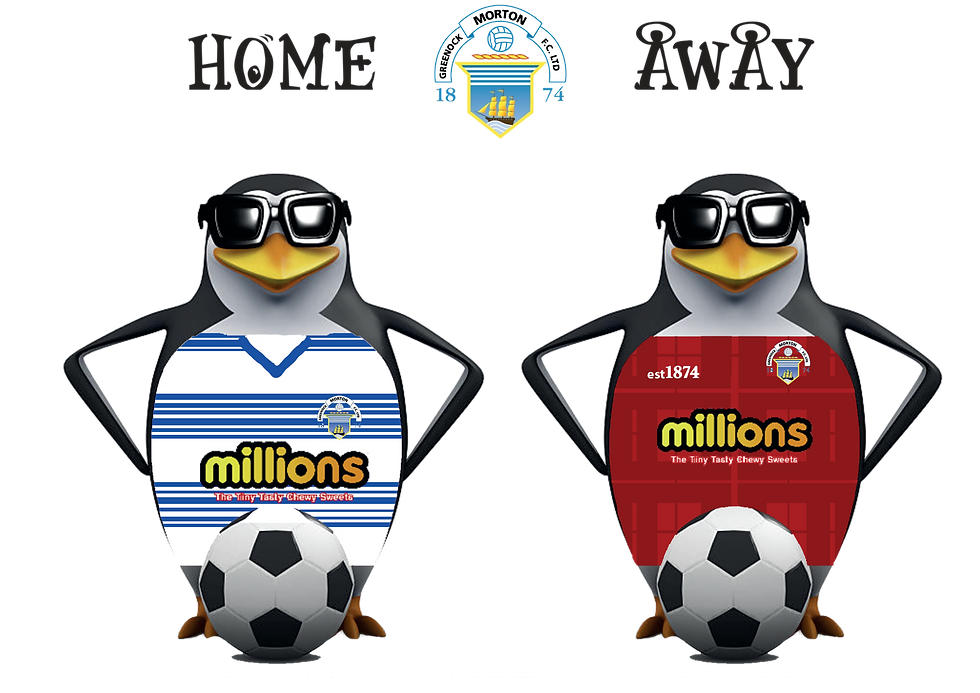 Thumbnail: GREENOCK MORTON FC "PENGUINS"  T-SHIRT