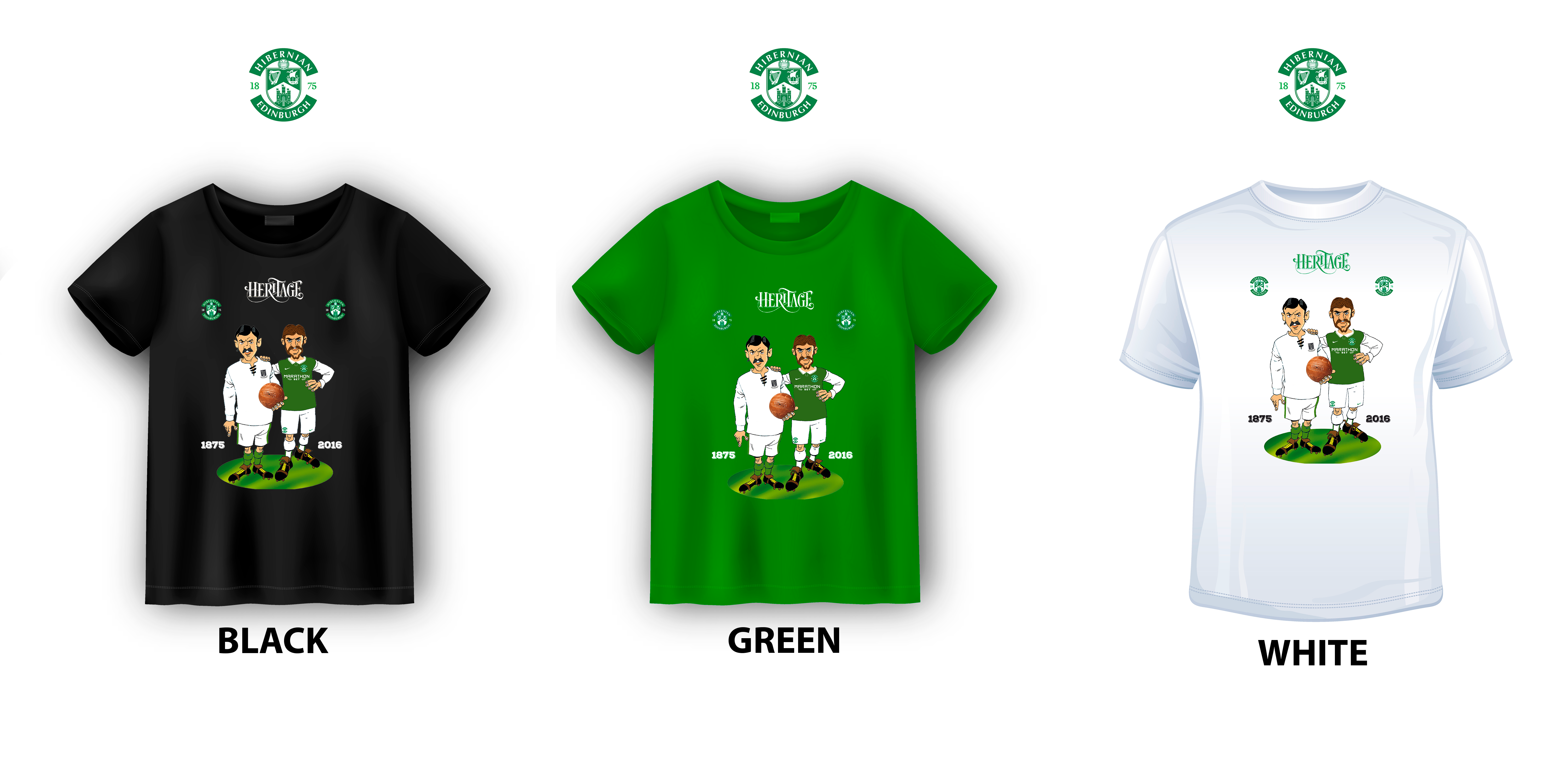 HIBERNIAN FC "HERITAGE" T-SHIRT