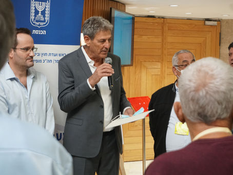 נכי צה״ל במשכן הכנסת