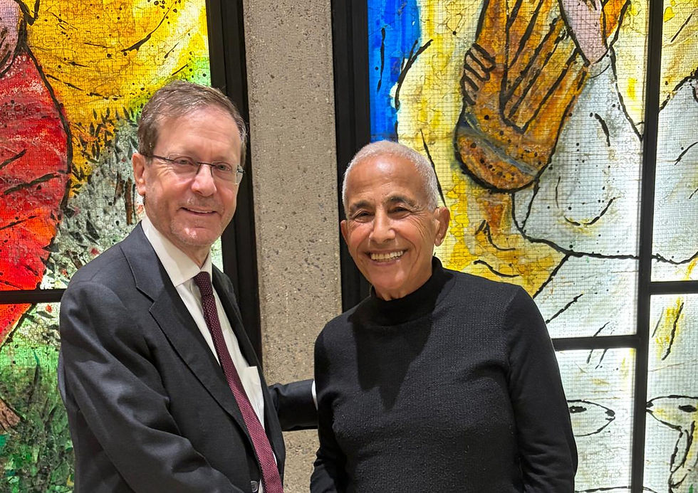 מפגש ״ערים בלילה״ בבית הנשיא - ינואר 2026