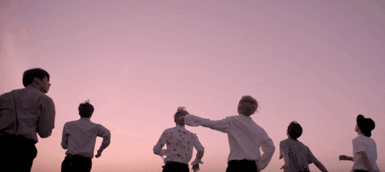 gif Young Forever BTS Bangtan Full member beautiful group shot