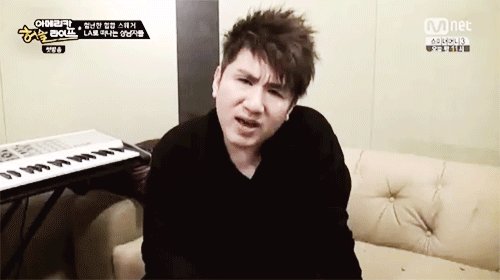 BTS Bangtan Secrets of Satoori Rap gif Hitman Bang Shihyuk