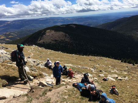 High School and Middle School Backpacking Trip