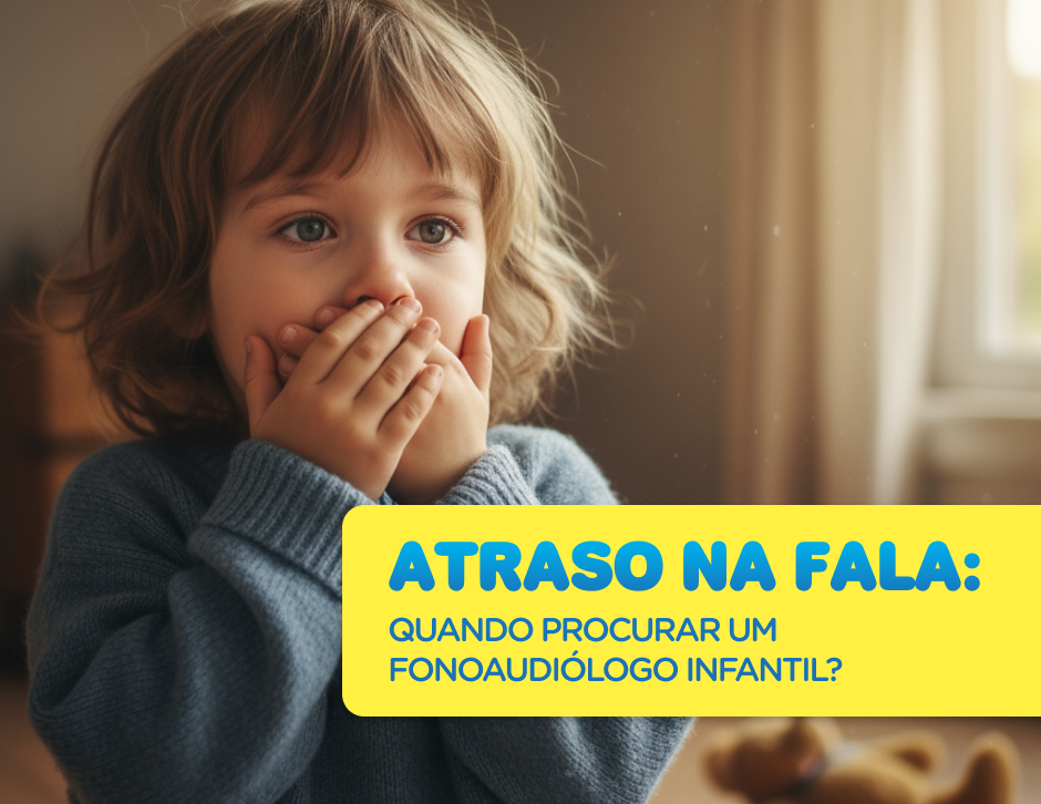 Atraso na fala: quando procurar um fonoaudiólogo infantil?