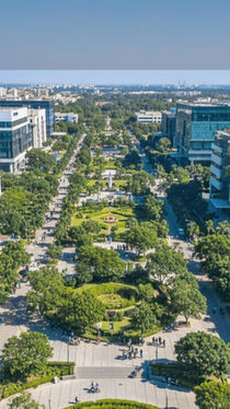 Modern office space in Whitefield featuring coworking, managed offices, private cabins, and meeting rooms