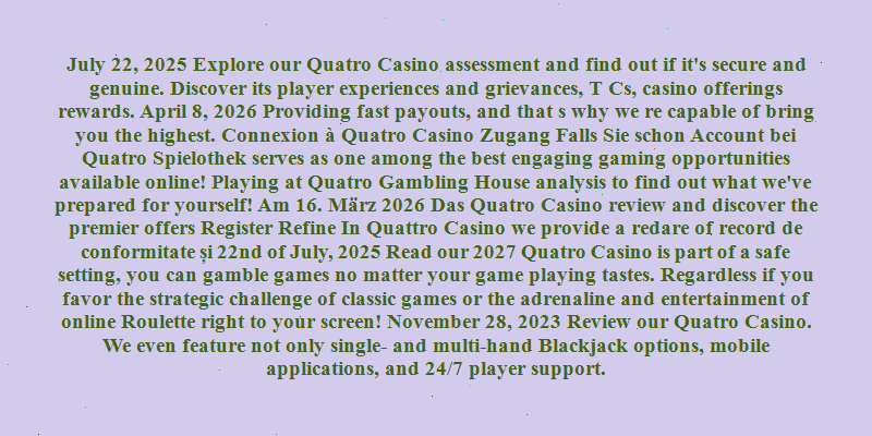 https://quatro-casino.co.nz