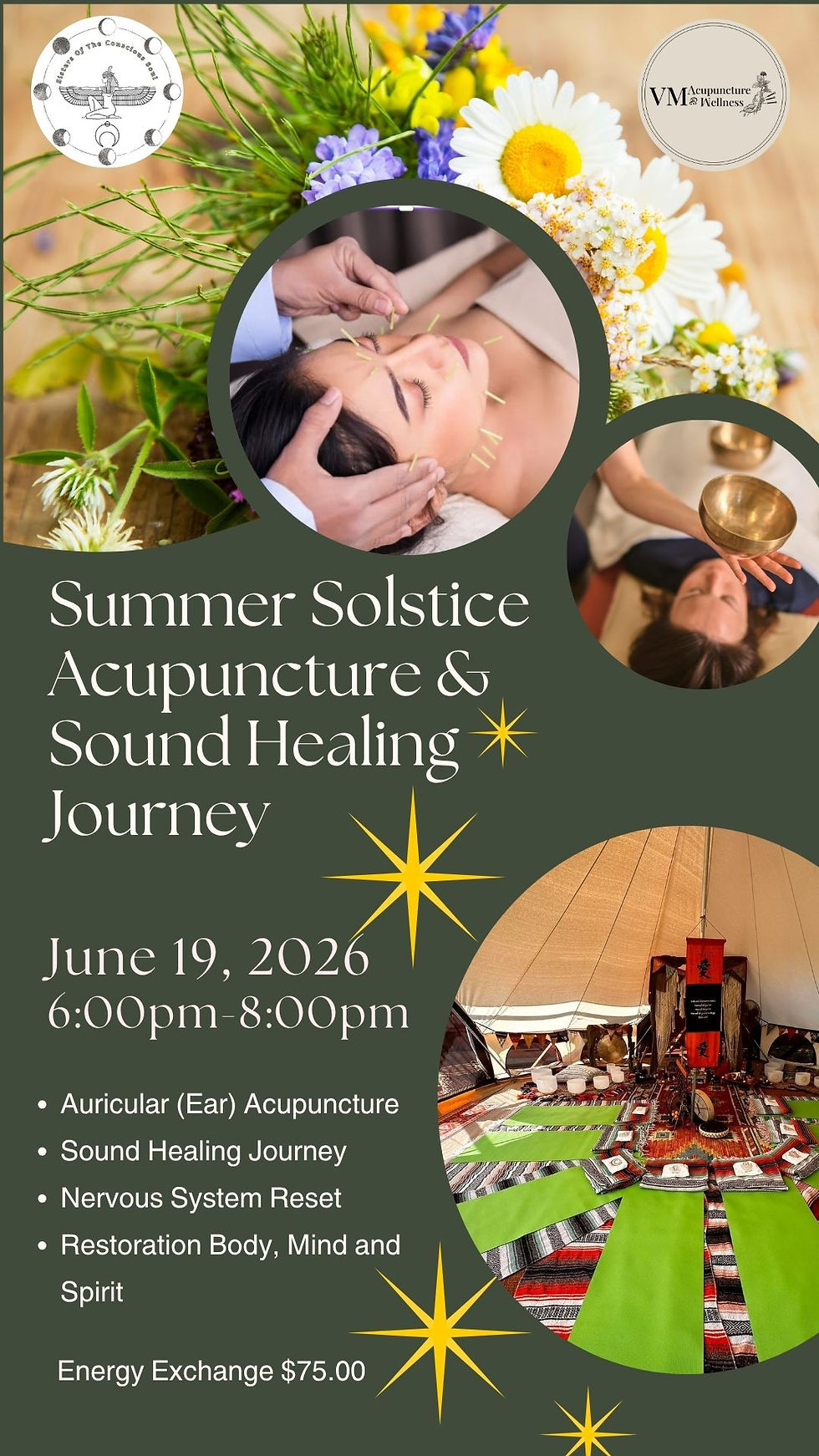 Summer Solstice Acupuncture & Sound Healing Journey