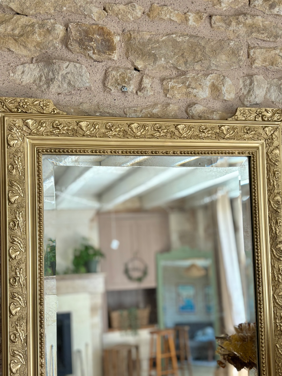 Miniature : Miroir ancien biseauté