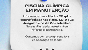 Piscina Olímpica em Manutenção