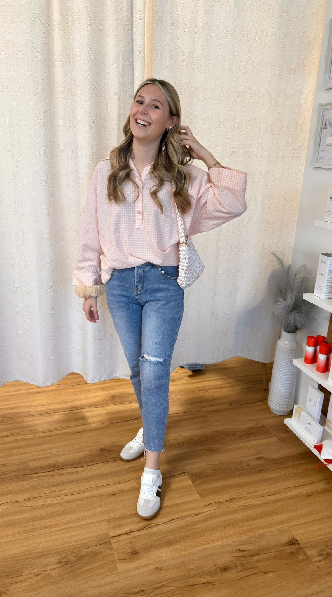 Jeans blau