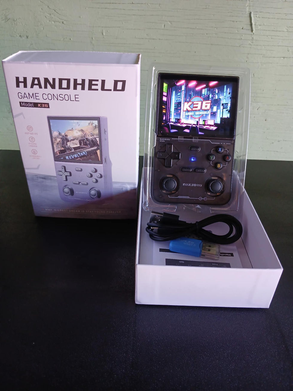 Miniatura: Kihank K36S Consola Portátil Con 15,000 Juegos 