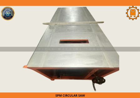 SPM Wood Cutting Circular Saw Machine Manufacturer In Rajkot