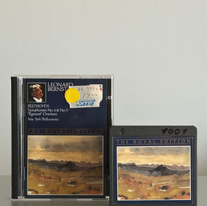 Beethoven*, Leonard Bernstein, New York Philharmonic – Symphonies No. 4 & No. 5 / ''Egmont'' Overture
Minidisc