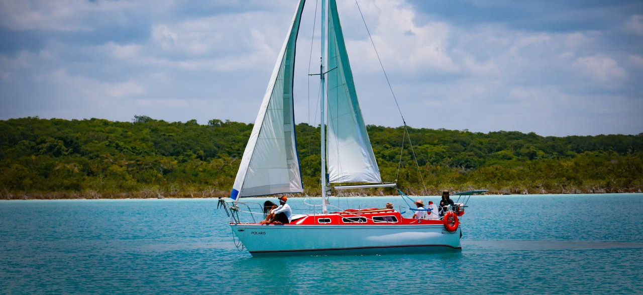 Excursion en bateau à Bacalar