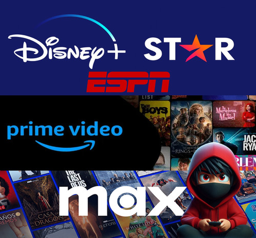 Disney Premium+ Amazon + Hbo Max | Dabo Games