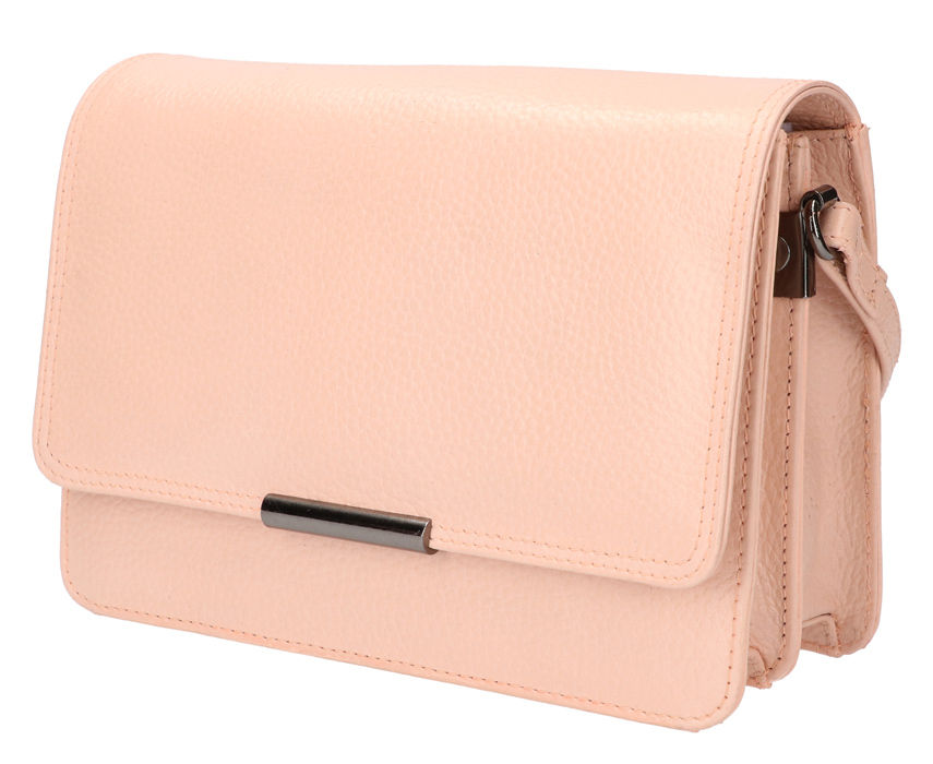 Miniaturbild: DANIELLE Klappentasche aus genarbtem Leder 42