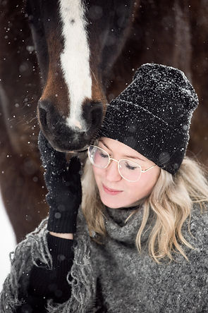 Dein Schneeshooting mit Pferd, Winterzauber