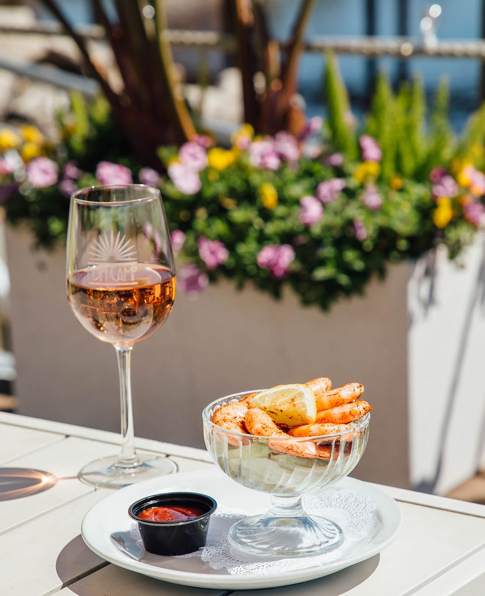 Royal Red Shrimp and Rose at Paal Valley Fish Camp in Ponte Vedra