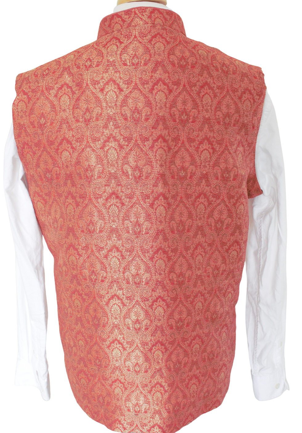 Thumbnail: Red Paisley Nehru Jacket
