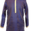 Thumbnail: Navy Blue Kurta Pajama with Gold Pattern
