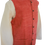 Thumbnail: red linen nehru jacket white kurta matching white pyjama pants Indian weddings formal south asian events