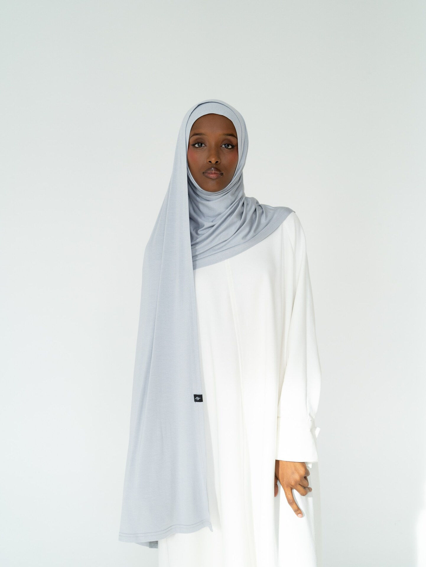 Açık Gri Farida Pratik Şal