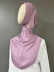 Küçük resim: Lila Madina Şal- Düz Elen Bone Takım