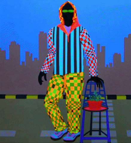 animated painting of shatrudhan k gupta by bransha gautier
